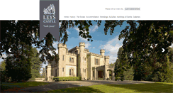 Desktop Screenshot of leys-castle.co.uk